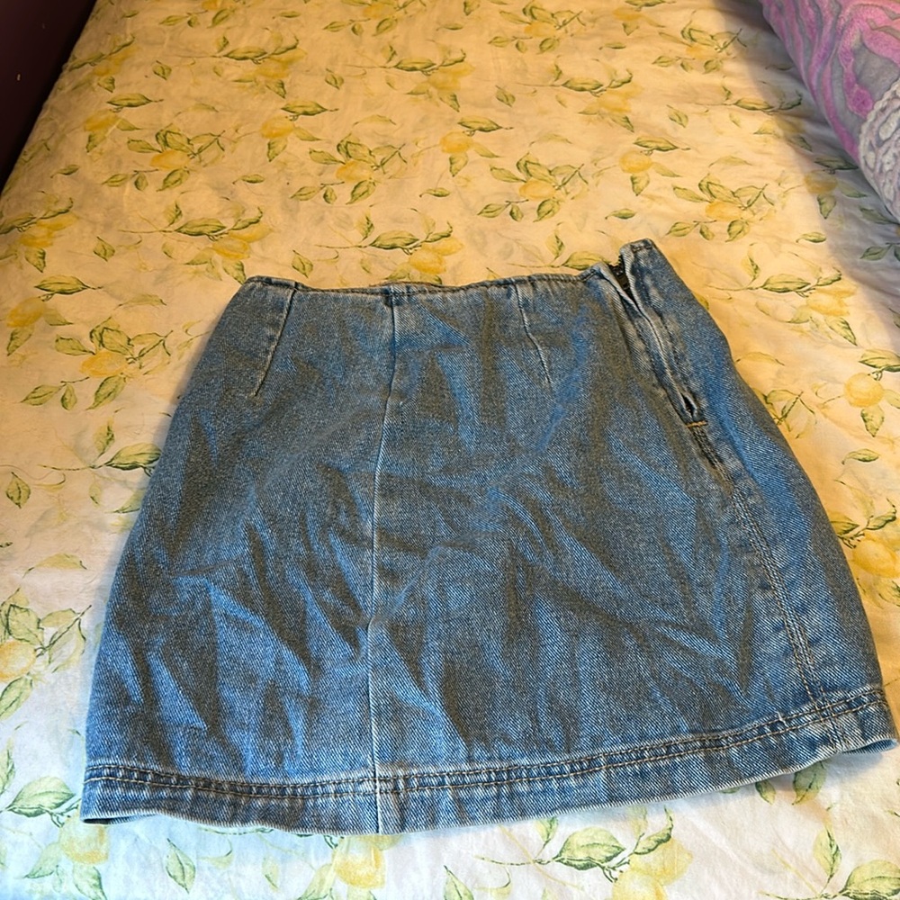 Denim skirt